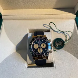 Rolex Daytona 116518LN-0039 Ceramic and Yellow gold Black