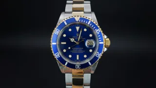 Rolex Submariner Date 16613LB Yellow gold and Stainless steel Blue