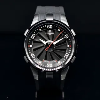 Perrelet Turbine A1050/1 Titanium and Stainless steel Black