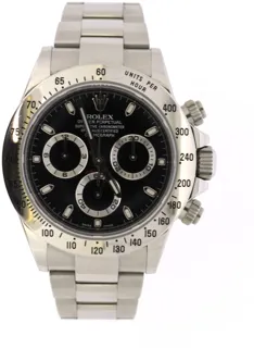 Rolex Daytona 116520-0015 Stainless steel Black