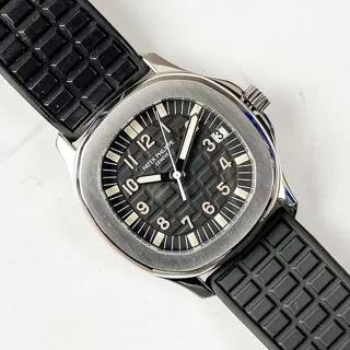 Patek Philippe Aquanaut 5066A Stainless steel Black