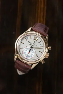 Patek Philippe Annual Calendar Chronograph 5960R-001 Rose gold Gray