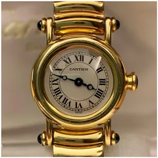 Cartier Diabolo 1470 Yellow gold White