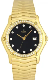 Ebel Waves 13113461 Yellow gold Black