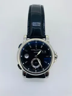 Ulysse Nardin Dual Time 243-55/92 42mm Stainless steel Black