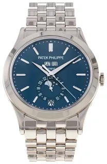 Patek Philippe Annual Calendar 5396/1G-001 White gold Blue