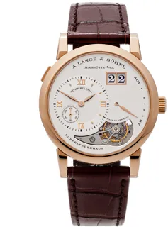 A. Lange Lange 1 Tourbillon 704.032 Rose gold Silver