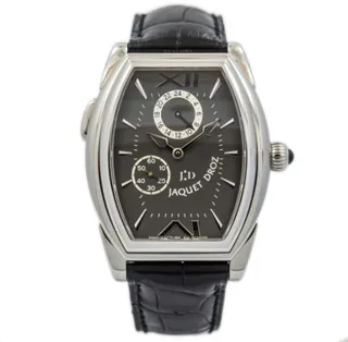 Jaquet Droz Tonneau GMT J001130101 Stainless steel Black