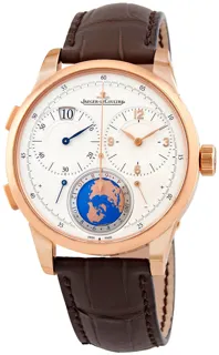 Jaeger-LeCoultre Duomètre 6062520 Rose gold Silver