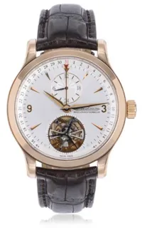 Jaeger-LeCoultre Master Tourbillon Q1652420 Rose gold Silver