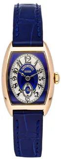 Franck Muller Cintru00e9e Curvex Chronometer 7502 S6 Rose gold Blue