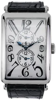 Franck Muller Master Banker 1200 MB White gold Silver