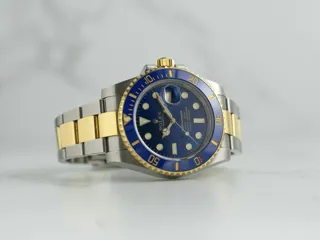 Rolex Submariner 116613LB Yellow gold and Stainless steel Blue