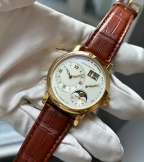 A. Lange Lange 1 Moonphase Yellow Gold 109.021 Yellow gold Silver