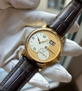 A. Lange Grand Lange 1 115.021 Yellow gold Champagne and Golden