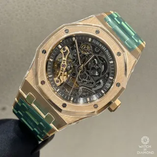 Audemars Piguet Royal Oak 15407OR.OO.1220OR.01 Rose gold Gray