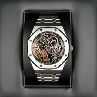 Audemars Piguet Royal Oak 15407ST.OO.1220ST.01 Stainless steel Skeletonized