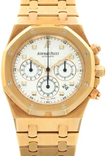 Audemars Piguet Royal Oak 25960BA.OO.1185BA.01 Yellow gold White