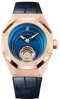 Audemars Piguet Royal Oak Concept Tourbillon 26630OR.GG.D326CR.01 38.5mm Rose gold Blue