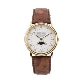 Blancpain Villeret Moonphase 6595-1418-D58 33mm Yellow gold