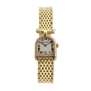 Cartier Calandre 18k yellow gold