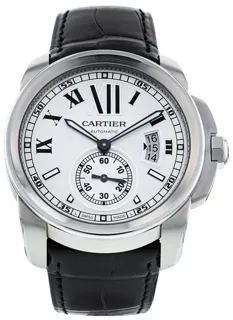 Cartier Calibre de Cartier W7100037 Stainless steel Silver