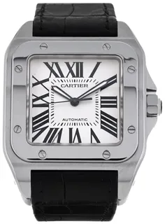 Cartier Santos de Cartier W20073X8 Stainless steel Silver