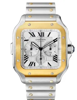 Cartier Santos W2SA0008 Stainless steel Silver