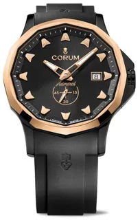 Corum Admiral's Cup Legend 42 A395/04451 - 395.600.92/F371 BG10 42mm Ceramic Black