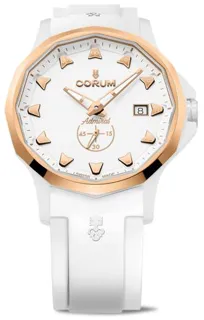 Corum Admiral's Cup Legend 42 A395/04460 - 395.600.92/F379 WG10 42mm Ceramic White