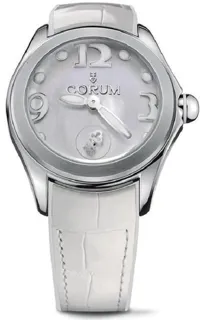 Corum Bubble L295/03049 42mm Stainless steel White