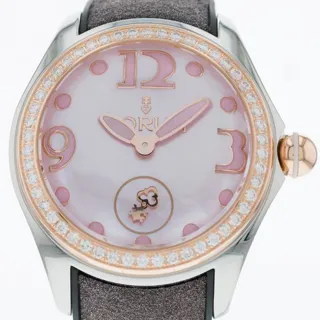 Corum Bubble L295/04494 42mm Stainless steel Pink