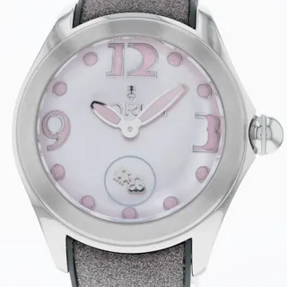 Corum Bubble L295/04492 42mm Stainless steel White