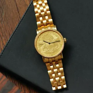 Corum Coin Watch 293.645.56/H501 Yellow gold Golden