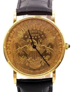 Corum Coin Watch C293/00831 34mm Yellow gold Golden