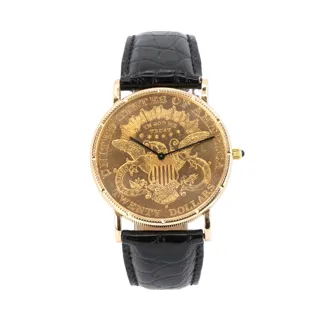 Corum Coin Watch Yellow gold