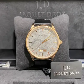 Jaquet Droz Grande Heure J017533270 Rose gold Silver and Gray