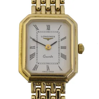 Longines 9ct Gold White