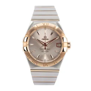 Omega Constellation 123.20.38.21.02.001 38mm Red gold Silver