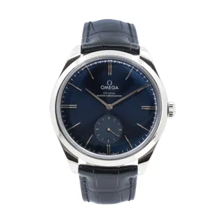 Omega De Ville 435.13.40.21.03.002 40mm Stainless steel Blue