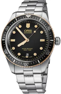 Oris Divers Sixty Five 01 733 7707 4354-07 8 20 18 Bronze and Stainless steel Black