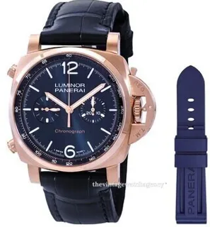 Panerai Luminor Marina PAM 01111 Goldtech Blue