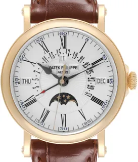 Patek Philippe Perpetual Calendar 5159 18k yellow gold White