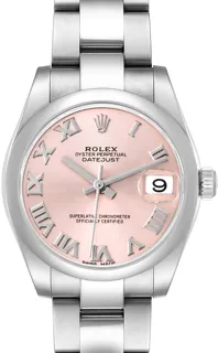 Rolex Datejust 31 178240 Stainless steel Pink