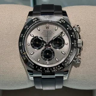 Rolex Daytona 116519LN-0024 Ceramic and White gold Silver