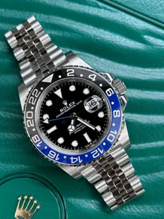 Rolex GMT-Master II 126710BLNR-0002 Stainless steel Black