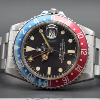 Rolex GMT-Master 1675-001 Stainless steel Black