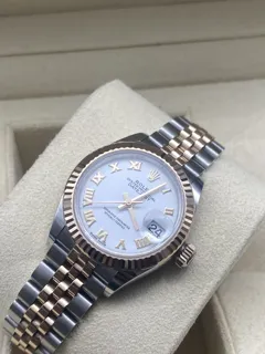 Rolex Lady-Datejust 279171-0021 Rose gold and Stainless steel White