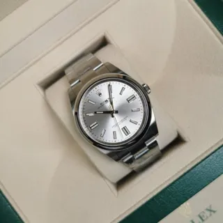 Rolex Oyster Perpetual 124300-0001 41mm Stainless steel Silver