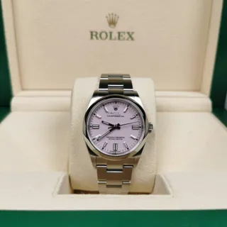 Rolex Oyster Perpetual 126000-0008 36mm Stainless steel Pink